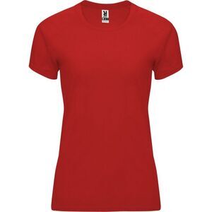Roly Womens/Ladies Bahrain Short-Sleeved Sports T-Shirt / Red